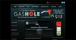 Desktop Screenshot of gasholemovie.com